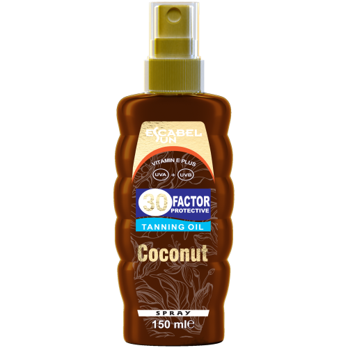 Масло для лица и тела КОКОСОВОЕ Tanning Oil Coconut SPF 30